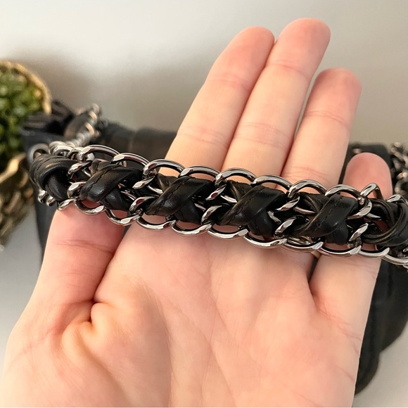 Chanel Chain Calfskin Luxe Ligne Accordion Flap Bag - Picture 14 of 16